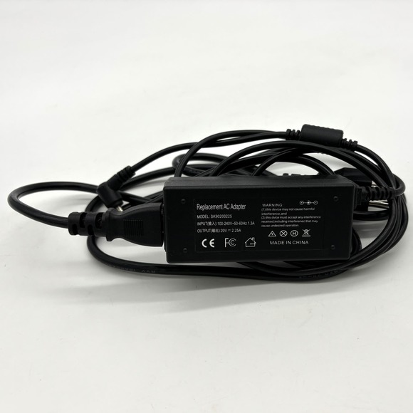 Laptop Replacement A/C Adapter Power Source Output 20V 2.24A Battery Charger - Picture 1 of 8